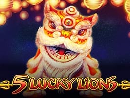 5 Lucky Lions game cover
